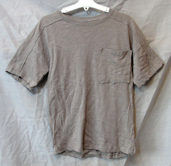 Grey Distressed Look T-Shirt Age 9 Years TU