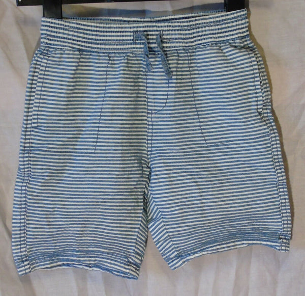 Blue White Stripe Shorts Age 8 Years Matalan