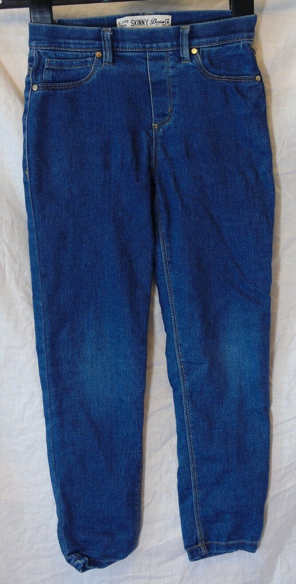 Blue Denim Skinny Stretch Jeggings Jeans Age 6-7 Years Primark