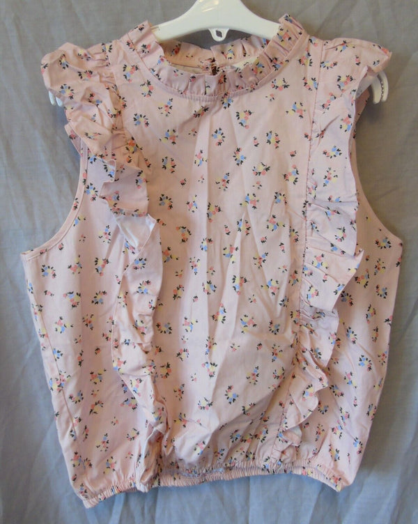 Pink Floral Blouse Top Age 13-14 Years Miss Selfridge UK10