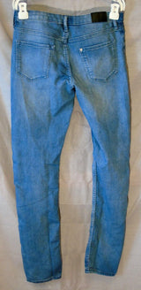 Blue Whiskered Denim Skinny Fit Jeans Age 12-13 Years H&M