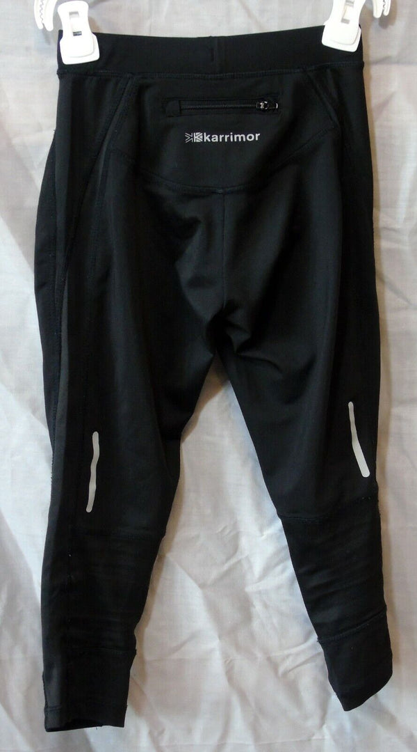 Black Cropped Leggings Bottoms Age 9-10 Years Karrimor