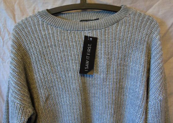 Grey Knit Jumper Size 18 XL I Saw It First