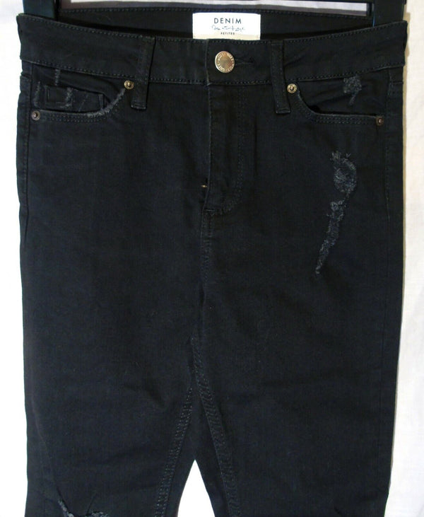 Black Ripped Jeans Age 13-14 Years Miss Selfridge UK8