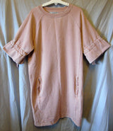 NEW! Girls Next Dusky Pink Oversize Flared Jumper Dress Age 15-16 Years UK8