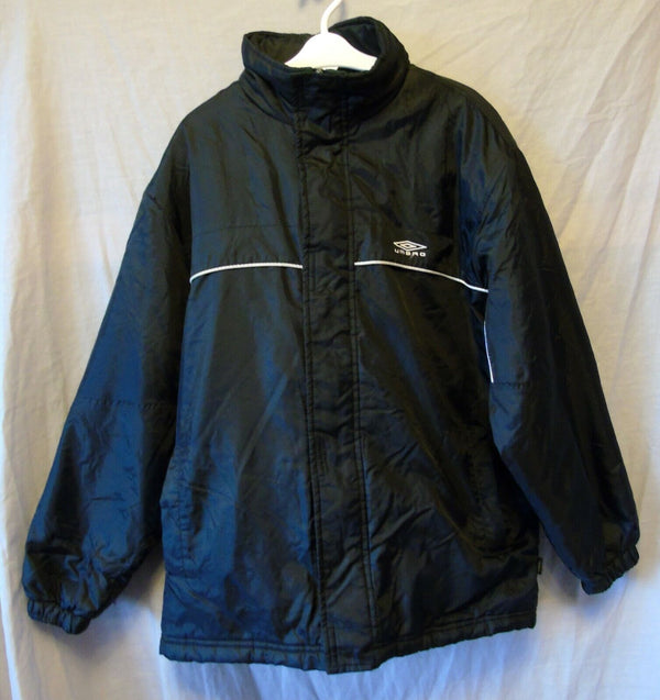 Black Sheen School Coat Age 10-11 Years Umbro