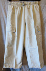 Beige Cropped Capri Trousers Size 8 Nutshell Age 13-14 Years