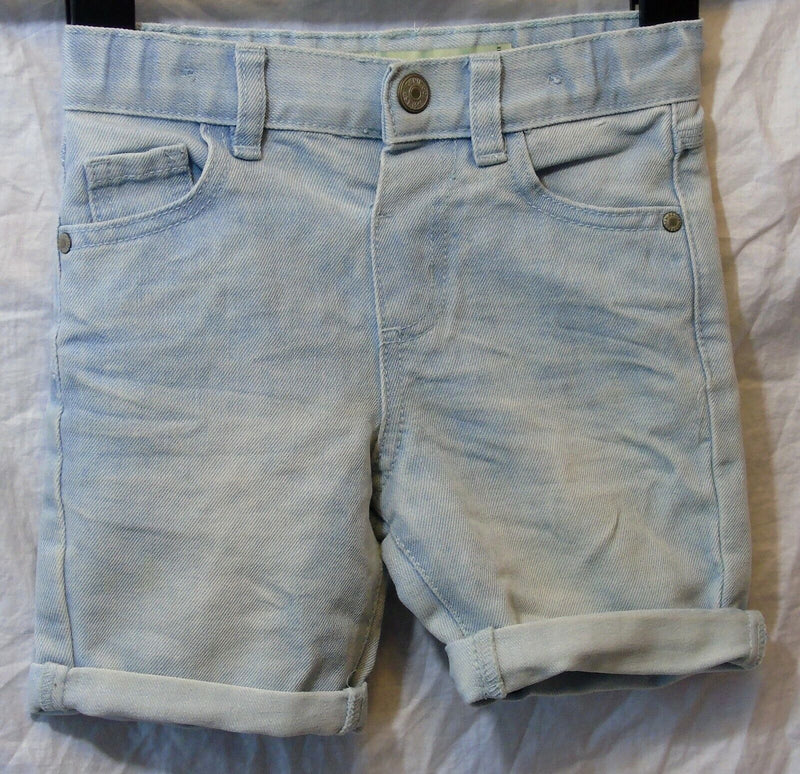 Stonewashed Light Blue Denim Shorts Age 3-4 Years Primark