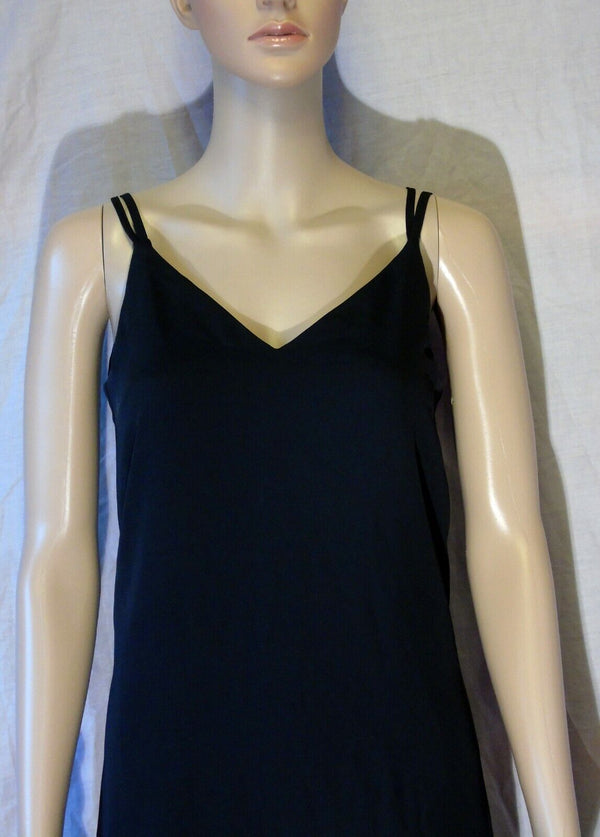 Black Strappy Floaty Dress Age 12-13 Years Topshop