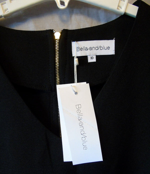 Black A-Line Dress Age 13-14 Years Bella & Blue UK10