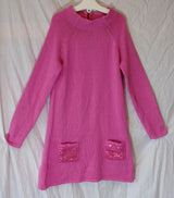 Pink Sparkly Jumper Dress Age 3-4 Years Chelsea's Corner