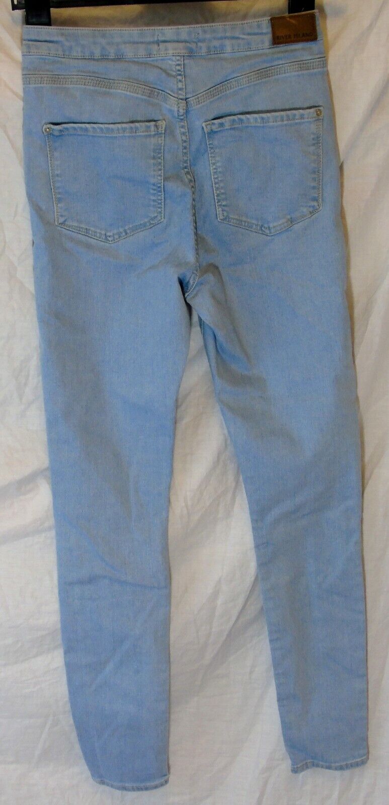 Stonewashed Blue Denim Straight Leg Jeans Age 10 Years River Island