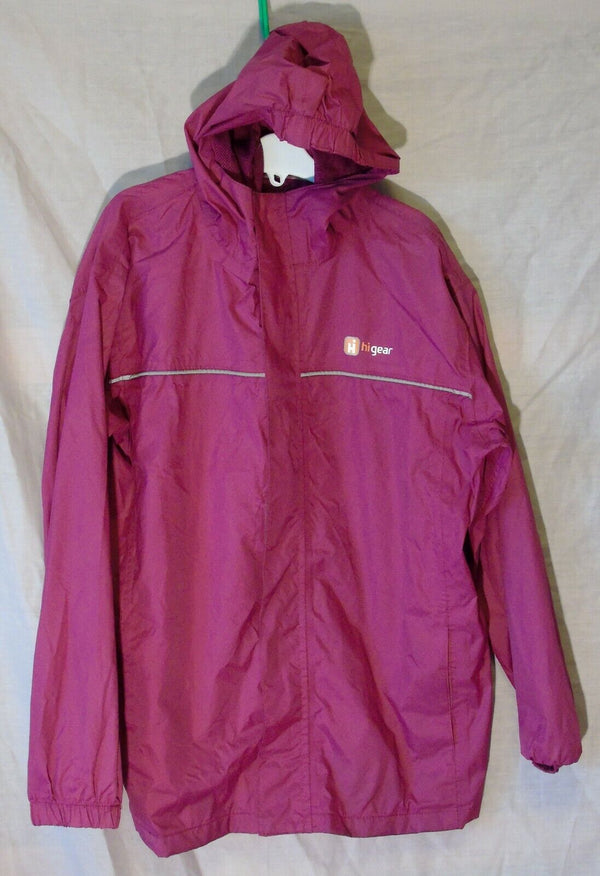 Pink Cagoule Waterproof Rain Coat Age 11-12 Years Hi Gear