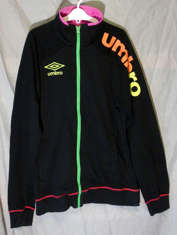 Black Tracksuit Top Jacket Age 15-16 Years Umbro