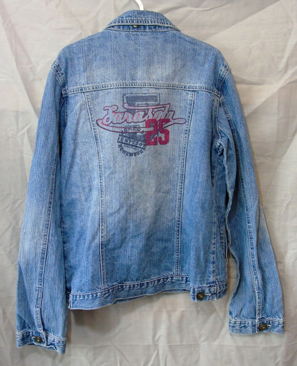 Blue Denim Vintage Look Jacket Age 15-16 Years Crashone