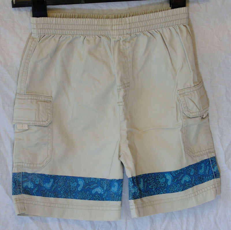 Beige Chino Denim Cargo Shorts Age 4 Years BHS