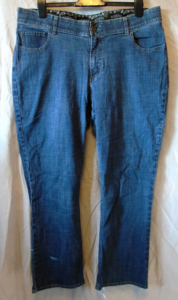 Blue Stretch Jeans Size 20 Lee Riders 40"W 28"L