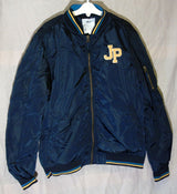 Blue Sheen Bomber Jacket Coat Age 10-11 Years Ellos