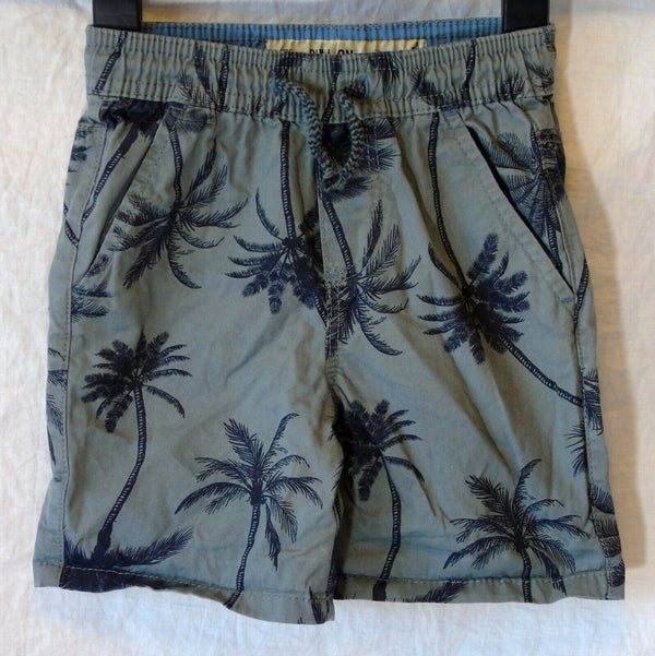 Grey Palm Shorts Age 3-4 Years Primark