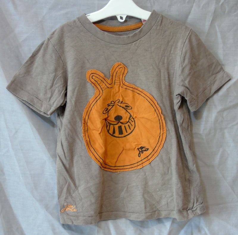 Orange Space Hopper T-Shirt Age 3 Years Joules