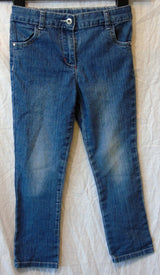 Blue Denim Diamante Jeans Age 5 Years TU