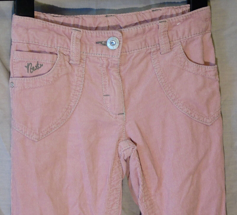 Pale Pink Soft Cord Straight Leg Jeans Age 7 Years Next