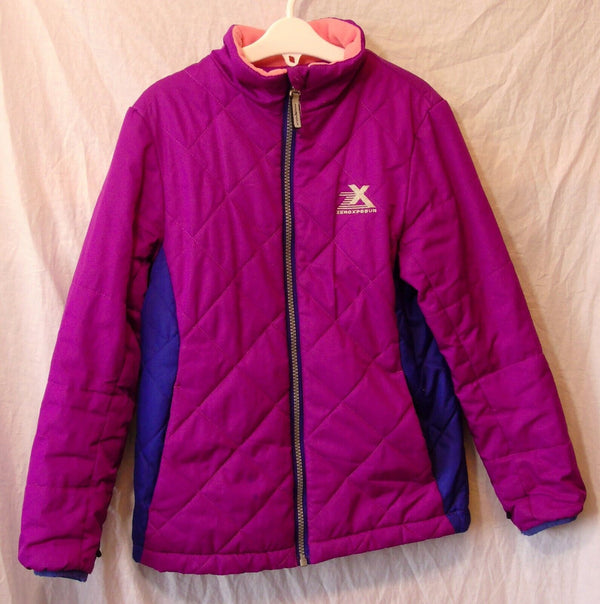 Pink Lightly Padded Coat Age 7-8 Years Zero Xposur