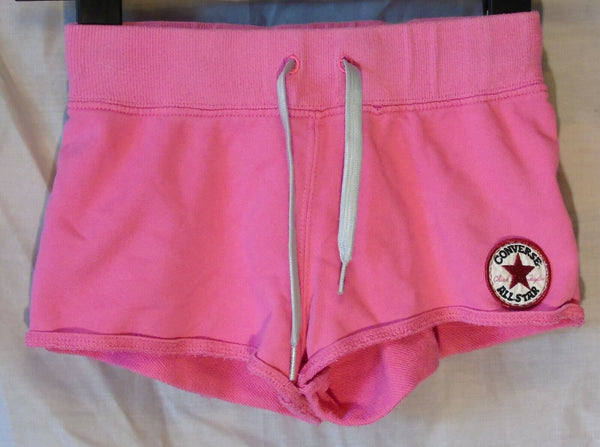 Pink Logo Front Jogger Shortie Shorts Age 10-11 Years Converse