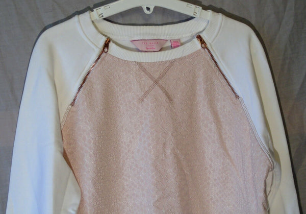 Pink Textured Jumper Age 13-14 Years Ted Baker