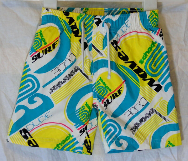 Yellow Surf Swim Swimming Shorts Age 2-3 Years M&S