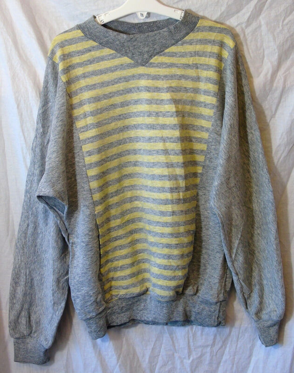 Grey Stripe Slouch Fit Jumper Age 12-13 Years Matalan