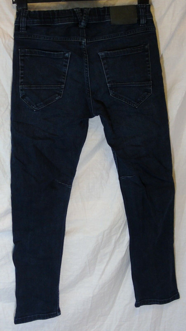 Blue Organic Cotton Tapered Leg Jeans Age 11 Years Cubus