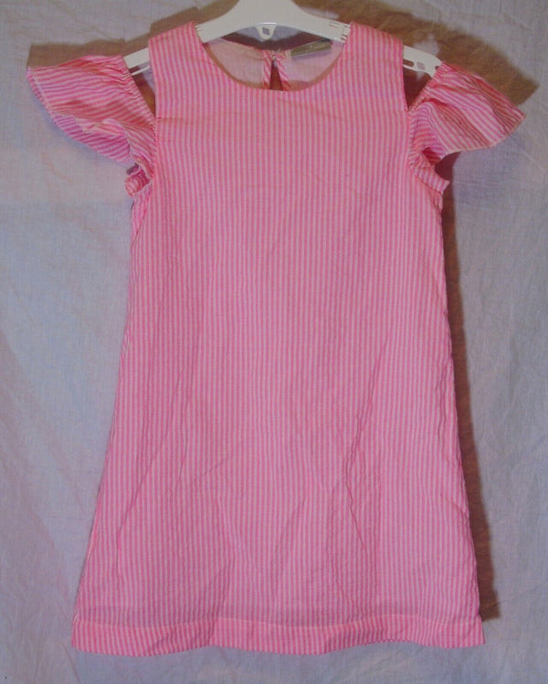 Pink Cold Shoulder Dress Age 7 Years Matalan