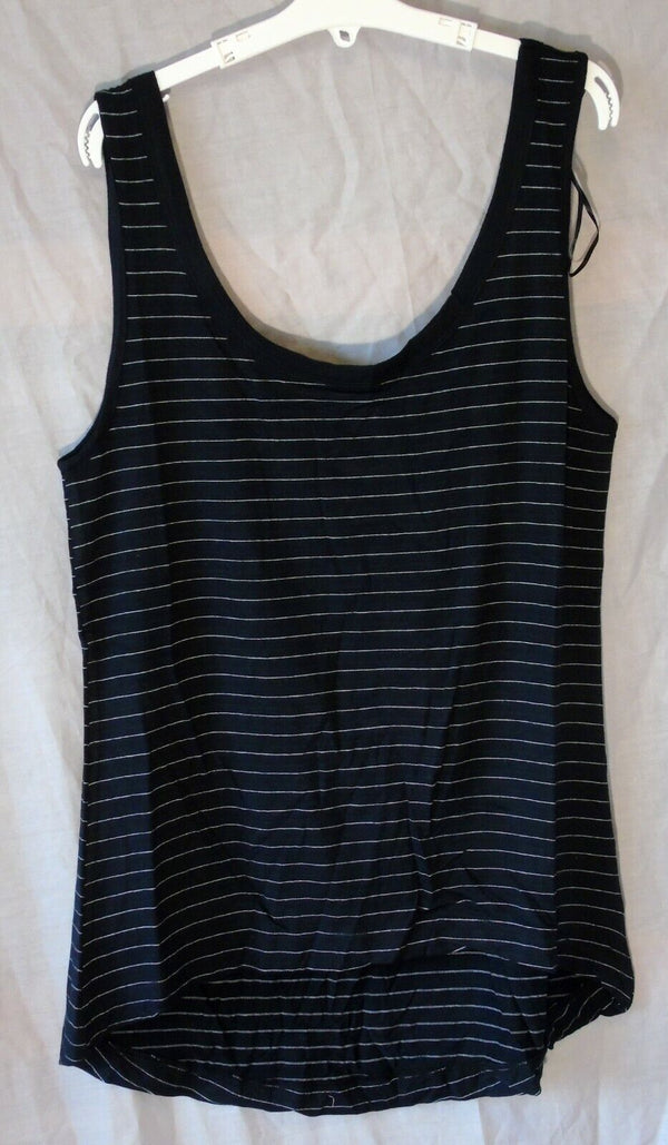 Black Stripe Sleeveless T-Shirt Vest Top Age 15-16 Years Girls Mafia