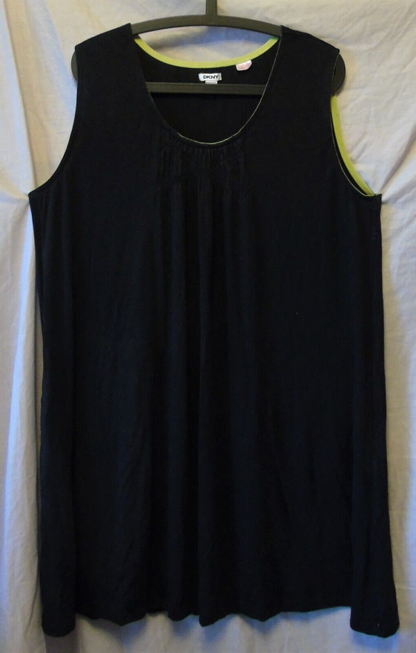 Black Sleeveless Dress Size 16 18 XL DKNY