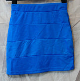 Royal Blue Stretchy Pencil Skirt Age 11-12 Years Yigga