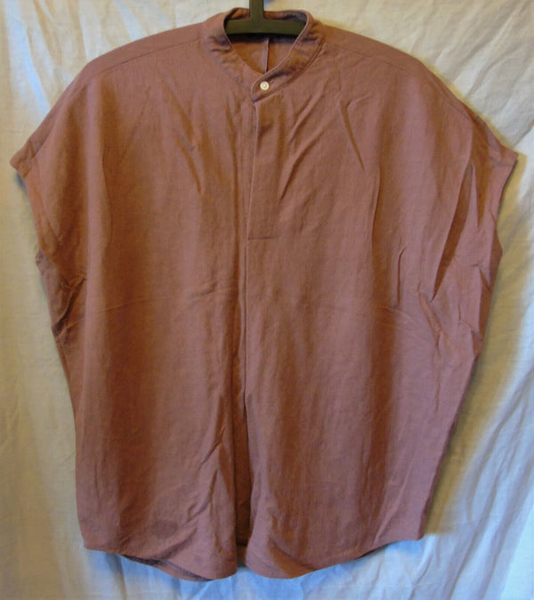 Dark Pink Blouse Top Size 10 XS Club Monaco Ralph Lauren