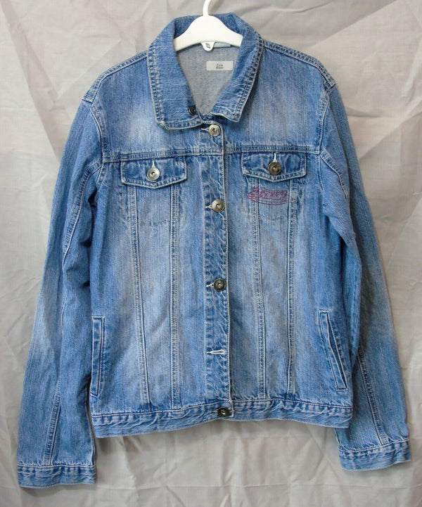 Blue Denim Vintage Look Jacket Age 15-16 Years Crashone