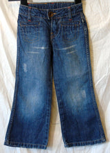 Blue Distressed Denim Flared Jeans Age 4 Years Levi's Red Tab