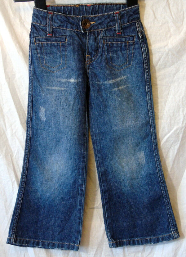 Blue Distressed Denim Flared Jeans Age 4 Years Levi's Red Tab