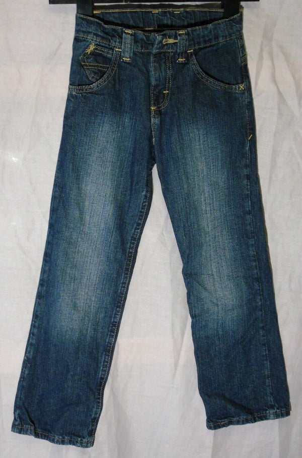 Blue Slim Fit Straight Leg Jeans Age 8 Years Wrangler