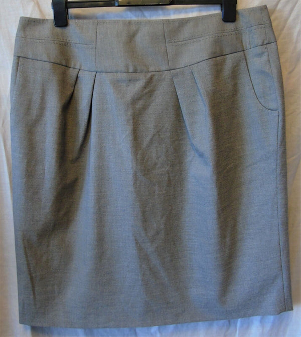 Grey Smart Work Skirt Size 20 Matalan