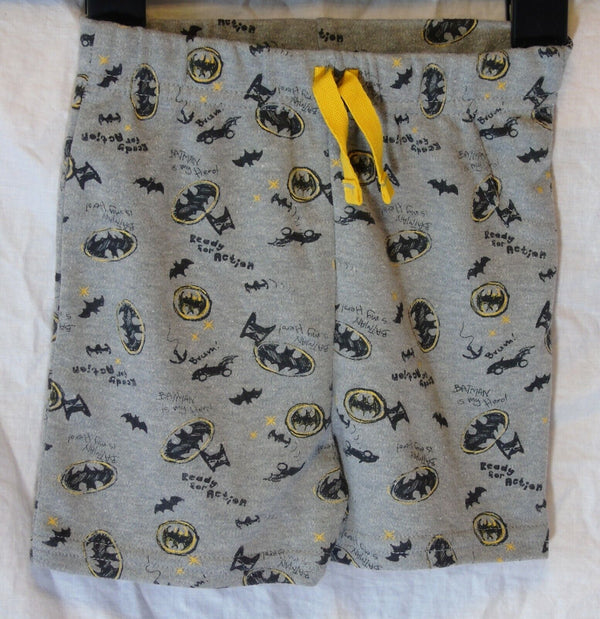 Grey Batman Logo Shorts Age 9-12 Months George