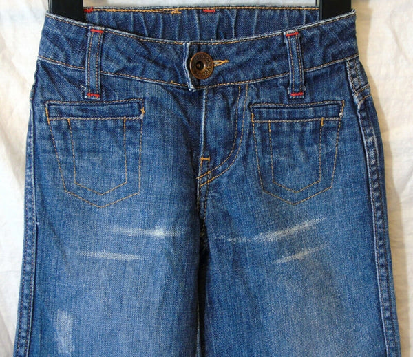 Blue Distressed Denim Flared Jeans Age 4 Years Levi's Red Tab