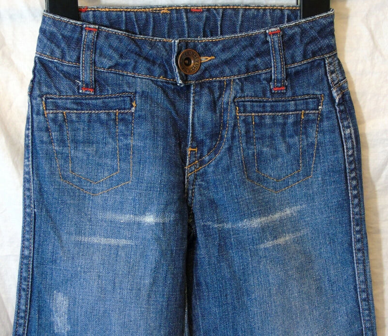 Blue Distressed Denim Flared Jeans Age 4 Years Levi's Red Tab