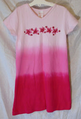 Pink Dip Dye T-Shirt Dress Age 5-6 Years Mackays