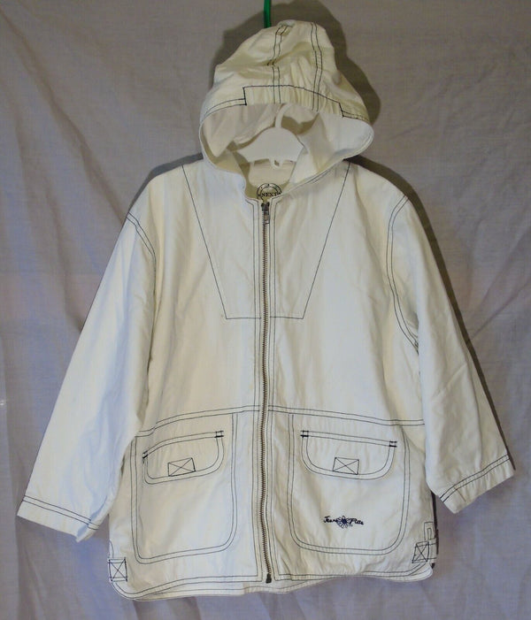 Cream White Thin Denim Summer Coat Age 5-6 Years Next