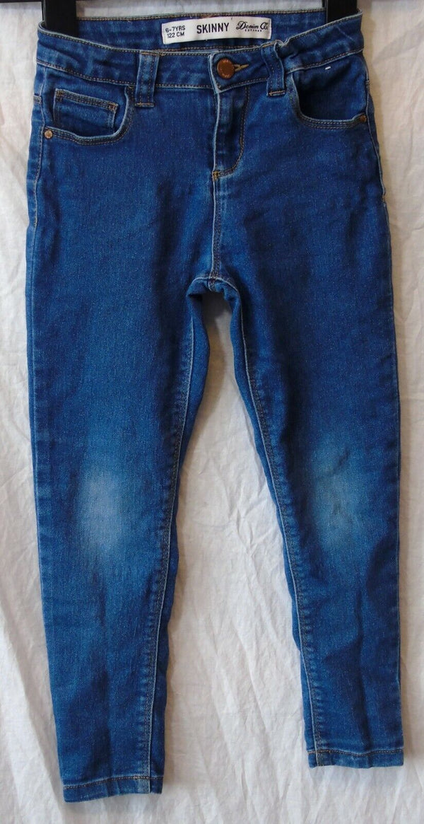 Blue Skinny Stretch Jeans Age 6-7 Years Primark