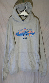 Grey NFL Overhead Hooded Sweater Hoodie Age 15-16 Years Reebok