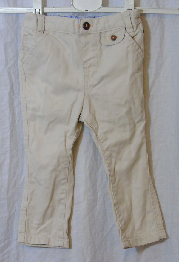 Beige Jeans Age 12-18 Months M&S Autograph